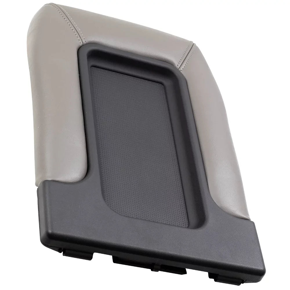 Brock Replacement Gray Center Console Lid Repair Kit matching with 2001-2006 Silverado Sierra Pickup Truck Tahoe Yukon & XL 19127365
