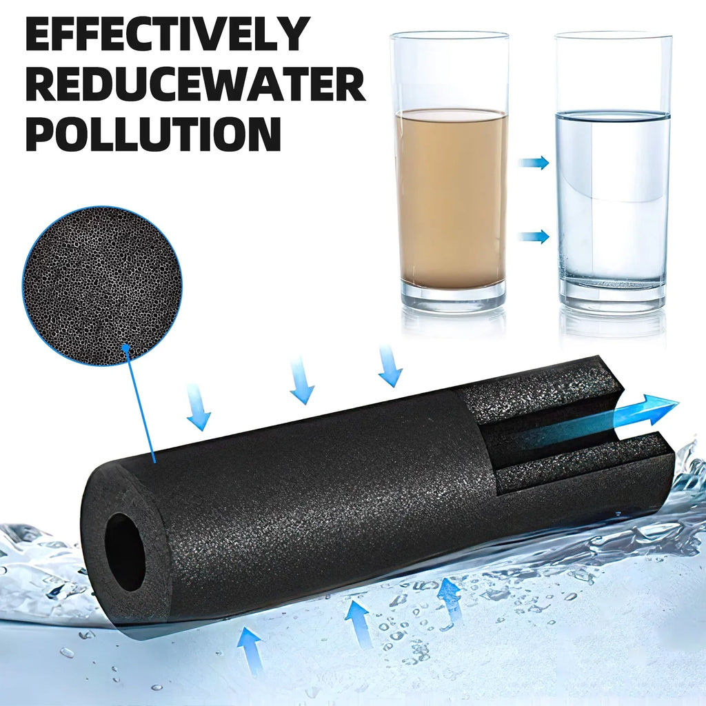 MSWF Refrigerator aqua Filter, Replacement for GE MSWF, Tier1 RWF1062, Aquafresh WF282, Arrowpure APF-1800, AQUACREST AQF-MSWF and Ice Pure RWF1500A Pack of 6