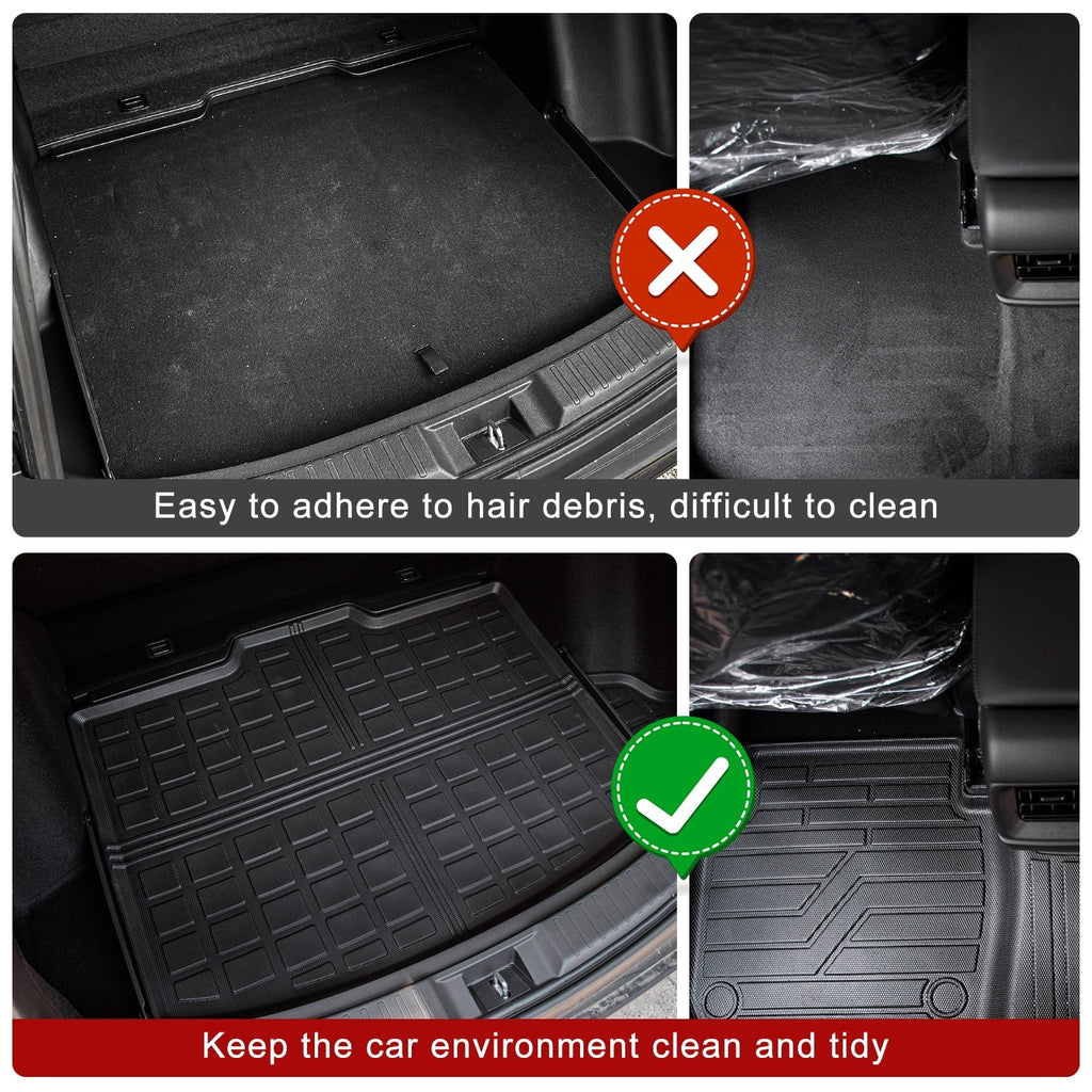 Fit 2023 2024 Honda CRV Cargo Mat Trunk Mat All elements Cargo Liner 2023 CR-V Fuel Accessories Non-Hybrid