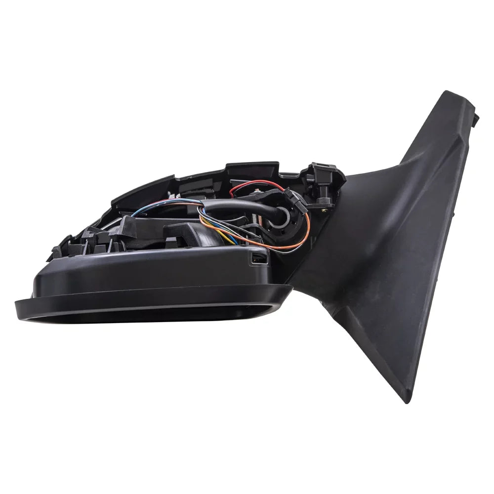 Brock Aftermarket Replacement Driver Left Power Mirror With Heat-Signal-Camera Paint To Match Black appropriate With 2020-2021 Nissan Sentra
