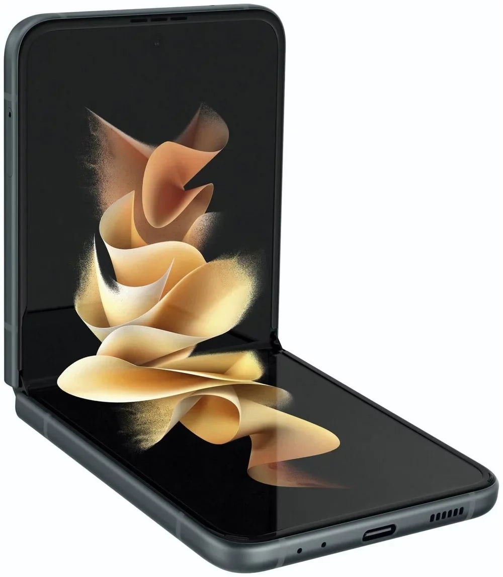 Restored  Galaxy Z Flip3 5G F711U (Fully Unlocked) 128GB Green (Refurbished)