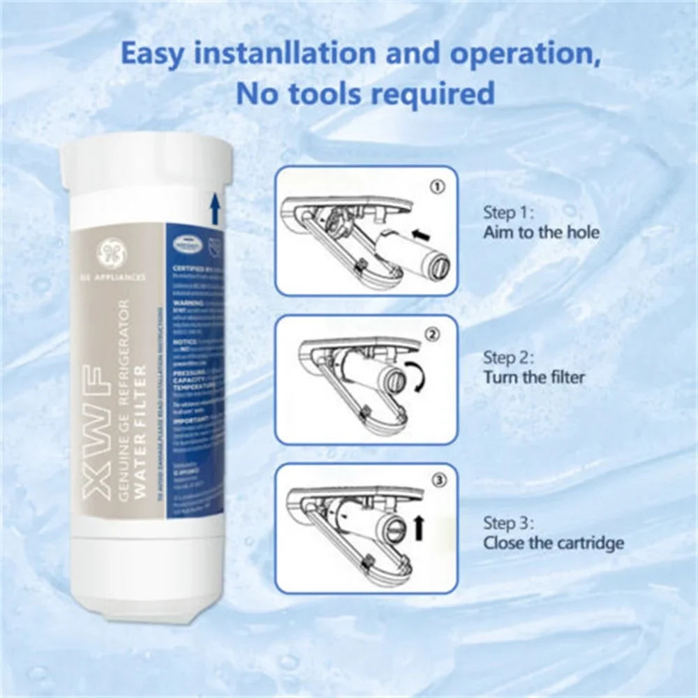 (4 Pack)XWF Replacement XWF Appliances Refrigerator liquid Filter, Not Fit XWFE