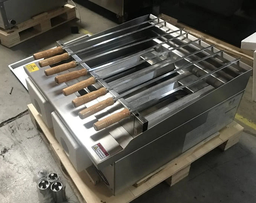 24 ins Natural gas/Propane shish kabab broiler  NSF  SSK24