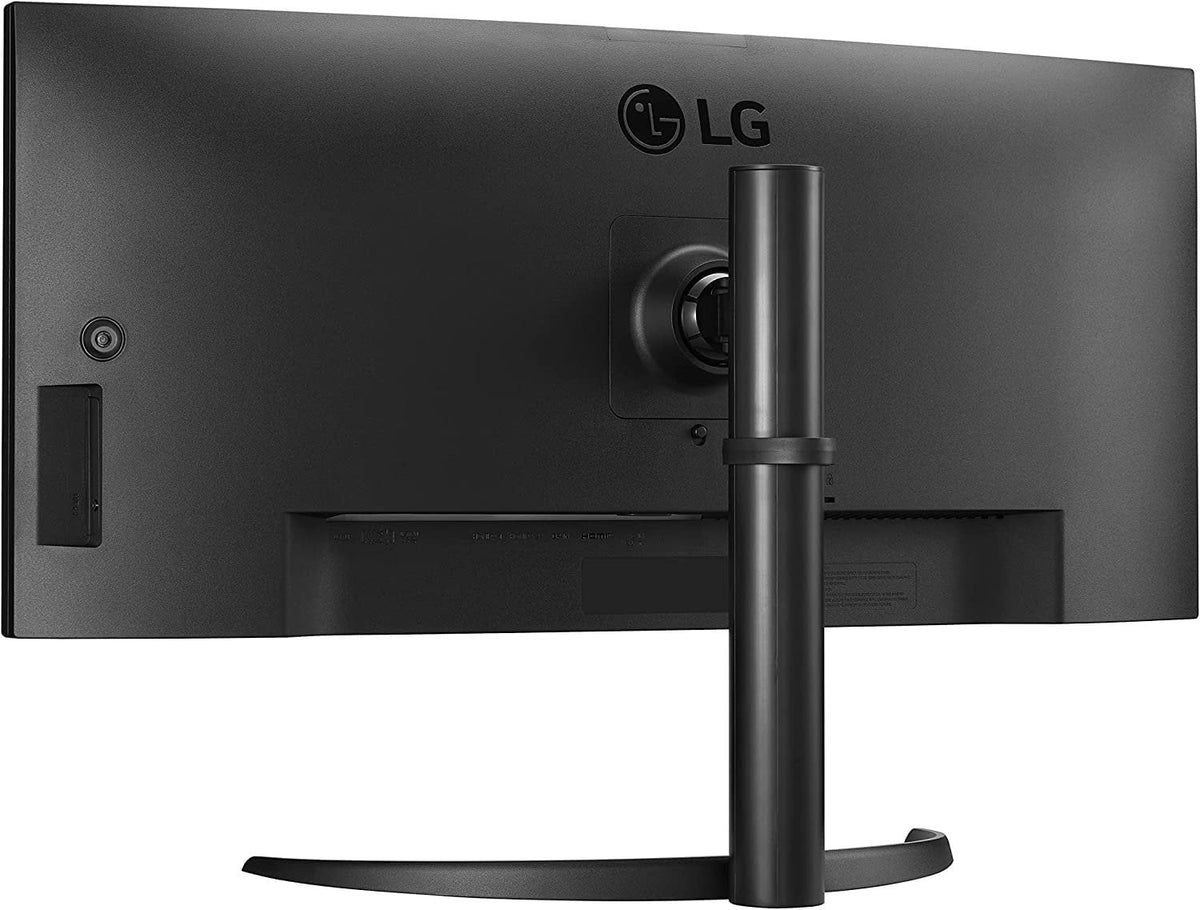UltraWide QHD 34-Inch Curved Computer Monitor 34WQ73A-B, IPS with HDR 10 Compatibility, Built-In KVM, and USB Type-C, Black