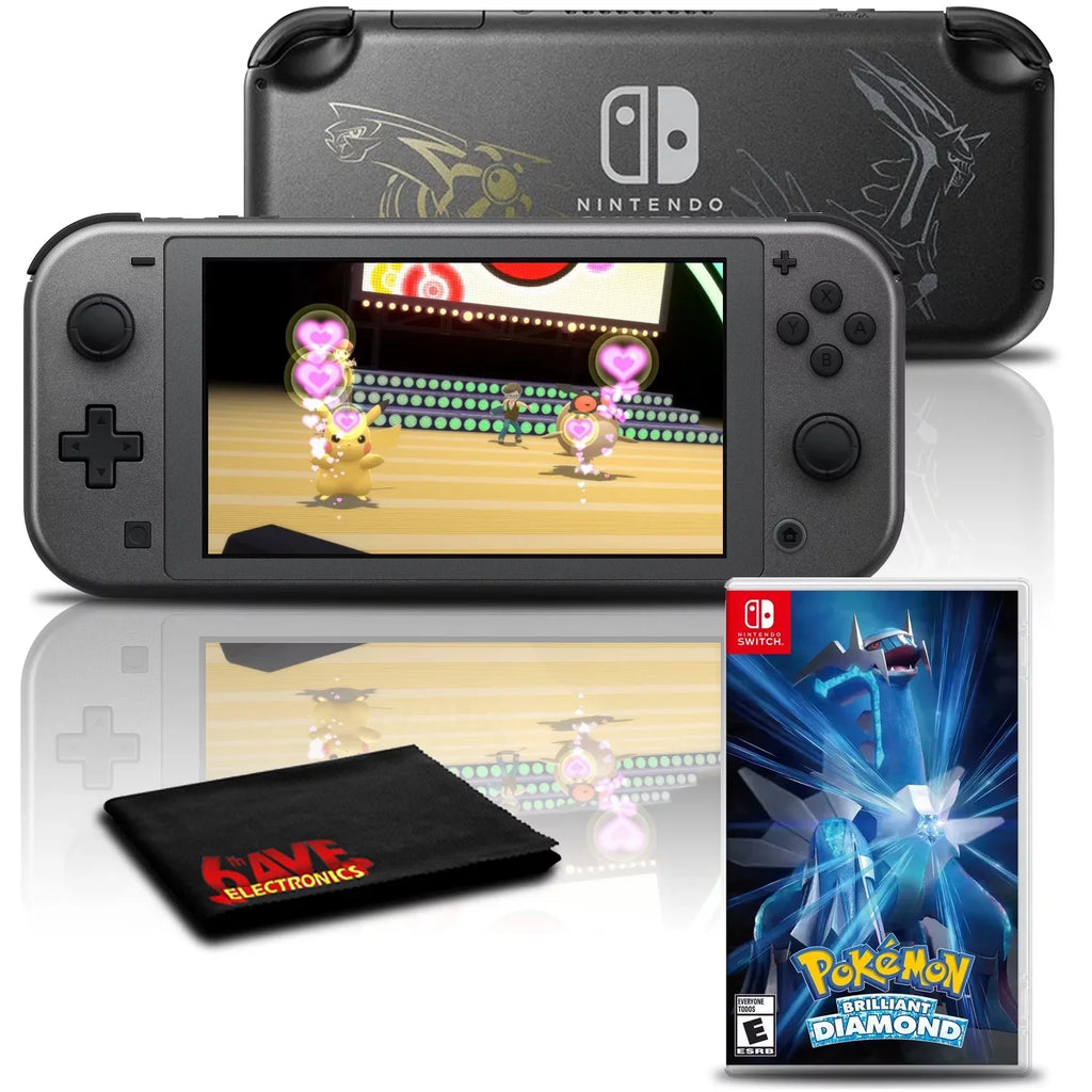 Nintendo Switch Lite Dialga and Palkia Edition with Pokemon Brilliant Diamond