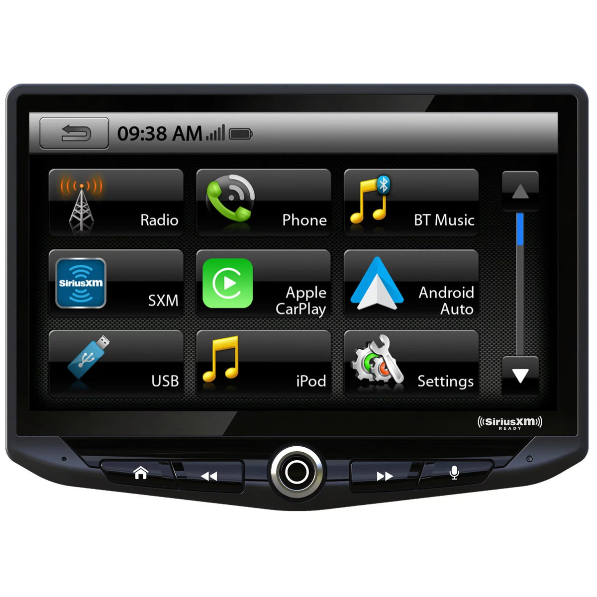 Stinger Jeep Wrangler JK (2011-2018) Stereo Replacement System: 10-Inch Touchscreen Radio; Includes Dash Kit & Interface, With Jeep Back Up Camera, And Igo Navigation SD Card