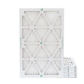 Actual Size: 11-1/2 x 19-1/2 x 7/8. 6 Pack of 12x20x1 MERV 10 Pleated Air Filters by Glasfloss