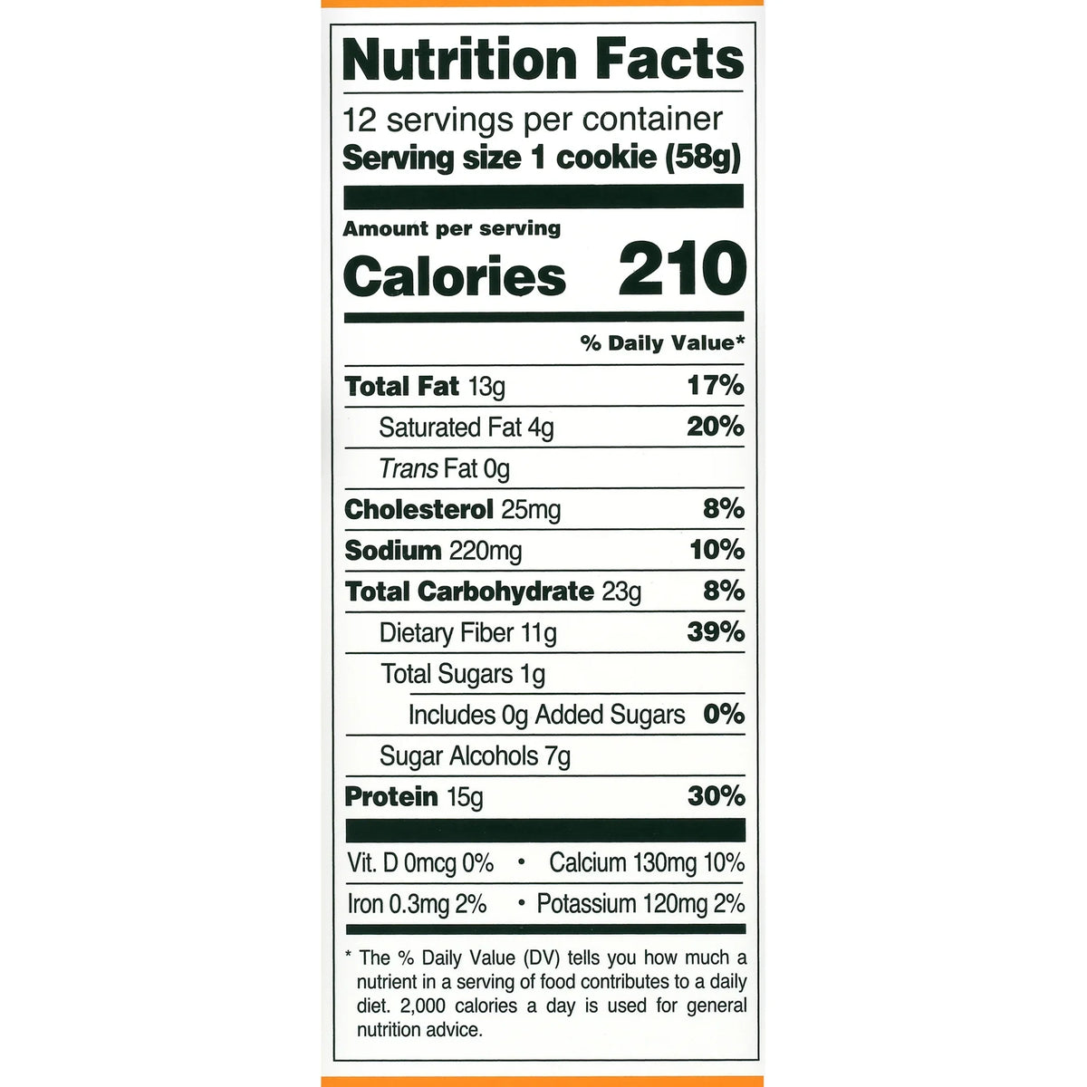 Quest Protein Cookie, Peanut Butter, 15g Protein, 12 Ct