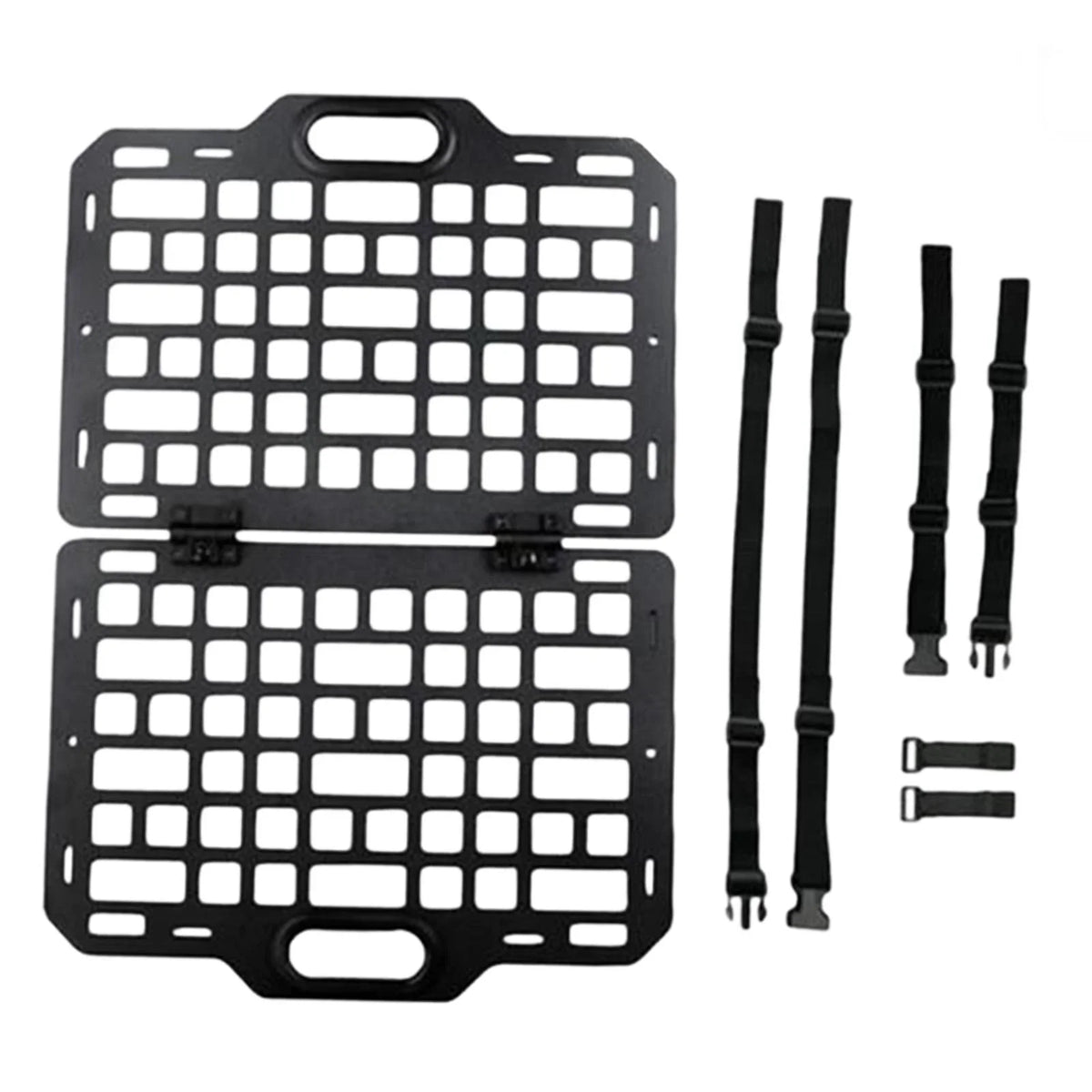 BAOSITY Auto Seat Back Organizer Modular Storage Molle Panel Car Seatback Hanging Plate Auto Seat Panel for Automotive Truck Parts