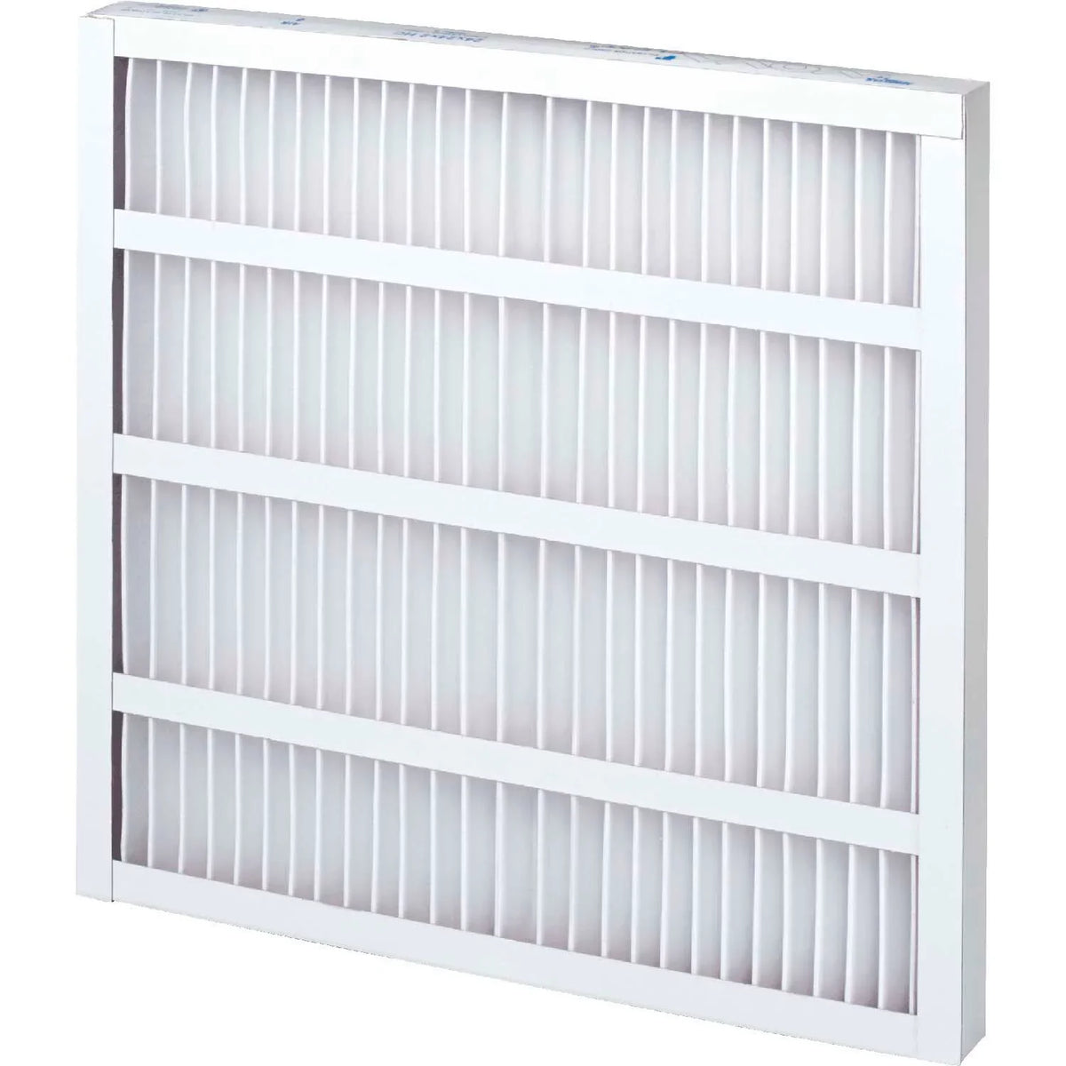 Global Industrial High Capacity Pleated Air Filter, MERV 8, Self-Supported, 20"Wx15"Hx1"D, Lot of 12