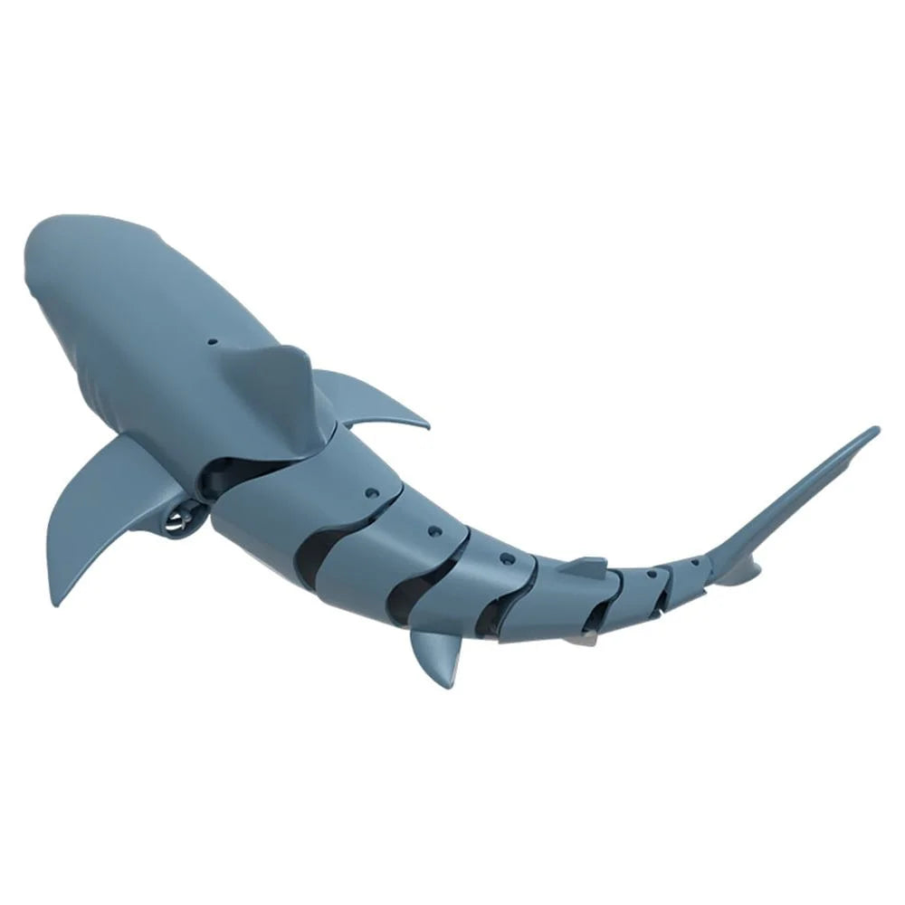 Abody Mini RC Shark Remote Control Toy Swim Toy Underwater RC vessel Electric Racing craft Spoof Toy Pool