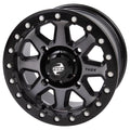 4/137 Tusk Uinta Beadlock Wheel 14x7 4.0 + 3.0 Gunmetal/Black For Can-Am Defender HD10 Pro DPS 2020-2022