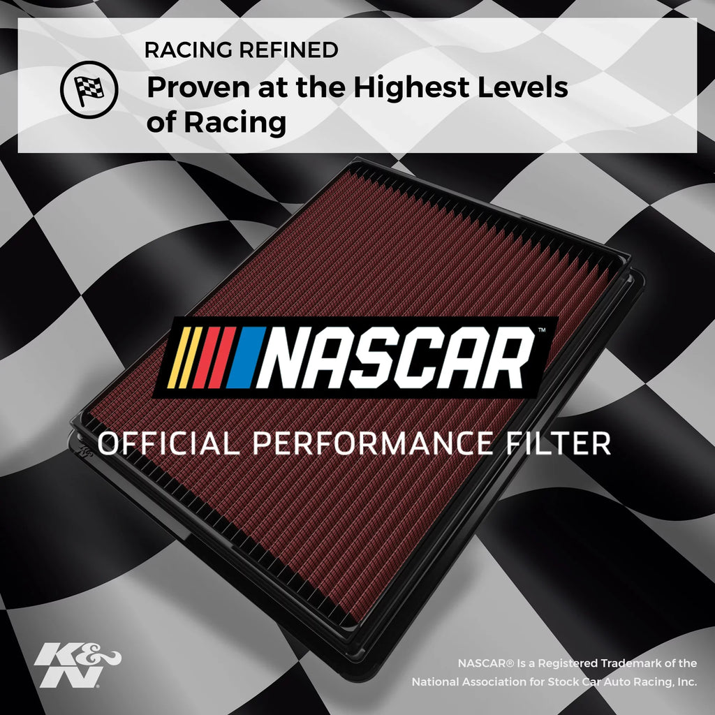 K&N Engine Air Filter: High Performance, Premium, Washable, Replacement Filter: 2011-2018 Land Rover L4 (Discovery Sport, Range Rover Evoque, LR2, Freelander), 33-2991