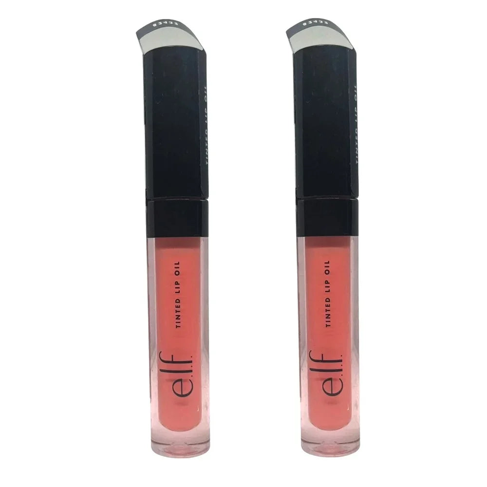 Tinted Lip Oil, Coral Kiss 82432. Pack of 2 E.l.f