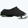 All Black.. 200 Denier Storage Snowmobile protector appropriate for the 2014-2015 Ski Doo Bombardier Model GSX SE E-TEC 800R Snowmachine Sled