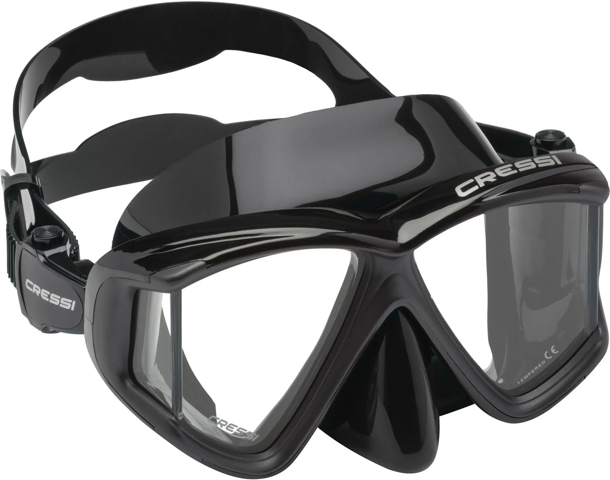 Cressi Liberty Quattro SPE (clear-blue/silver) (Clear/Sapphire/Silver, Liberty Quattro)