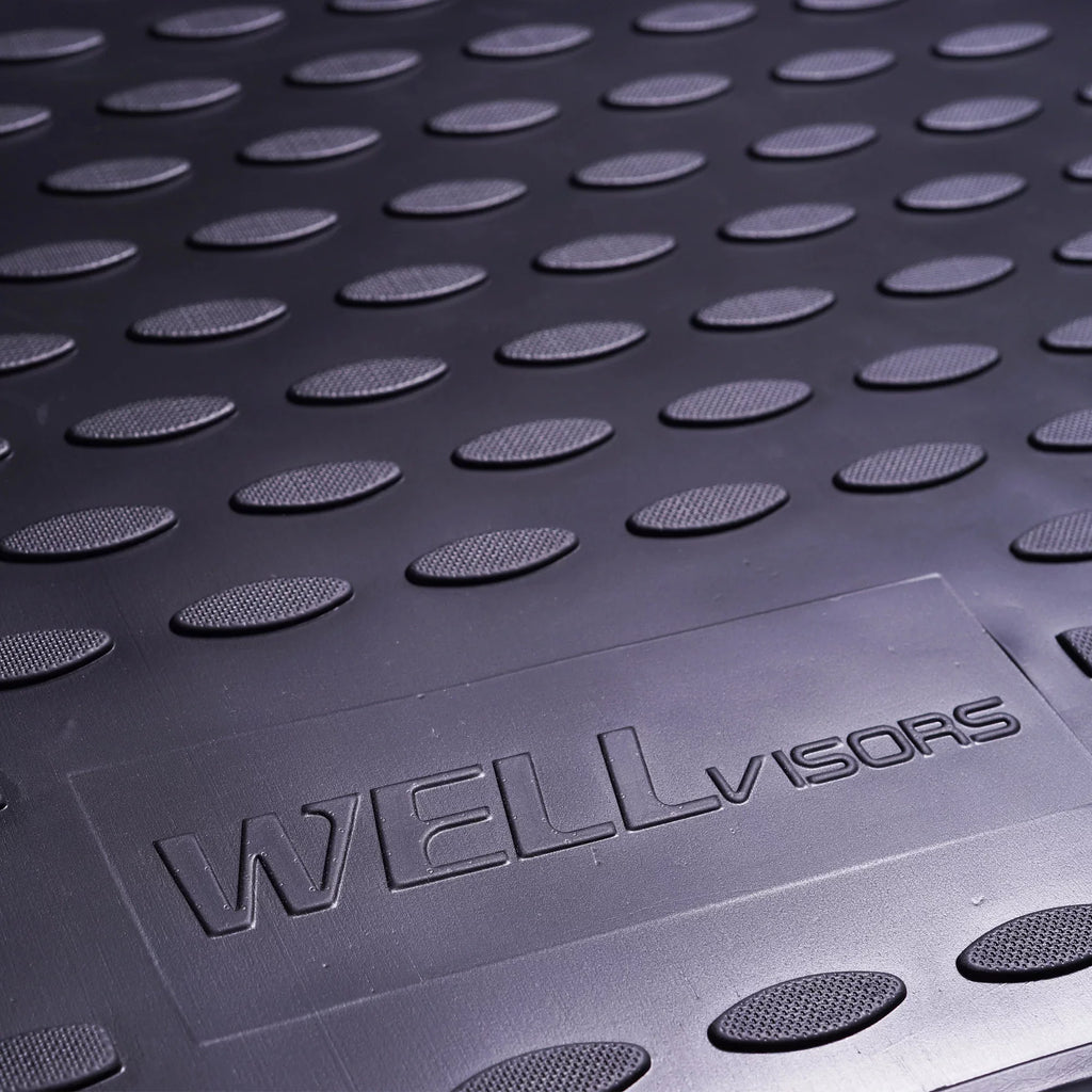 Wellvisors All climate Trunk Liner Cargo Mat Black For Jeep Cherokee 2014-2020