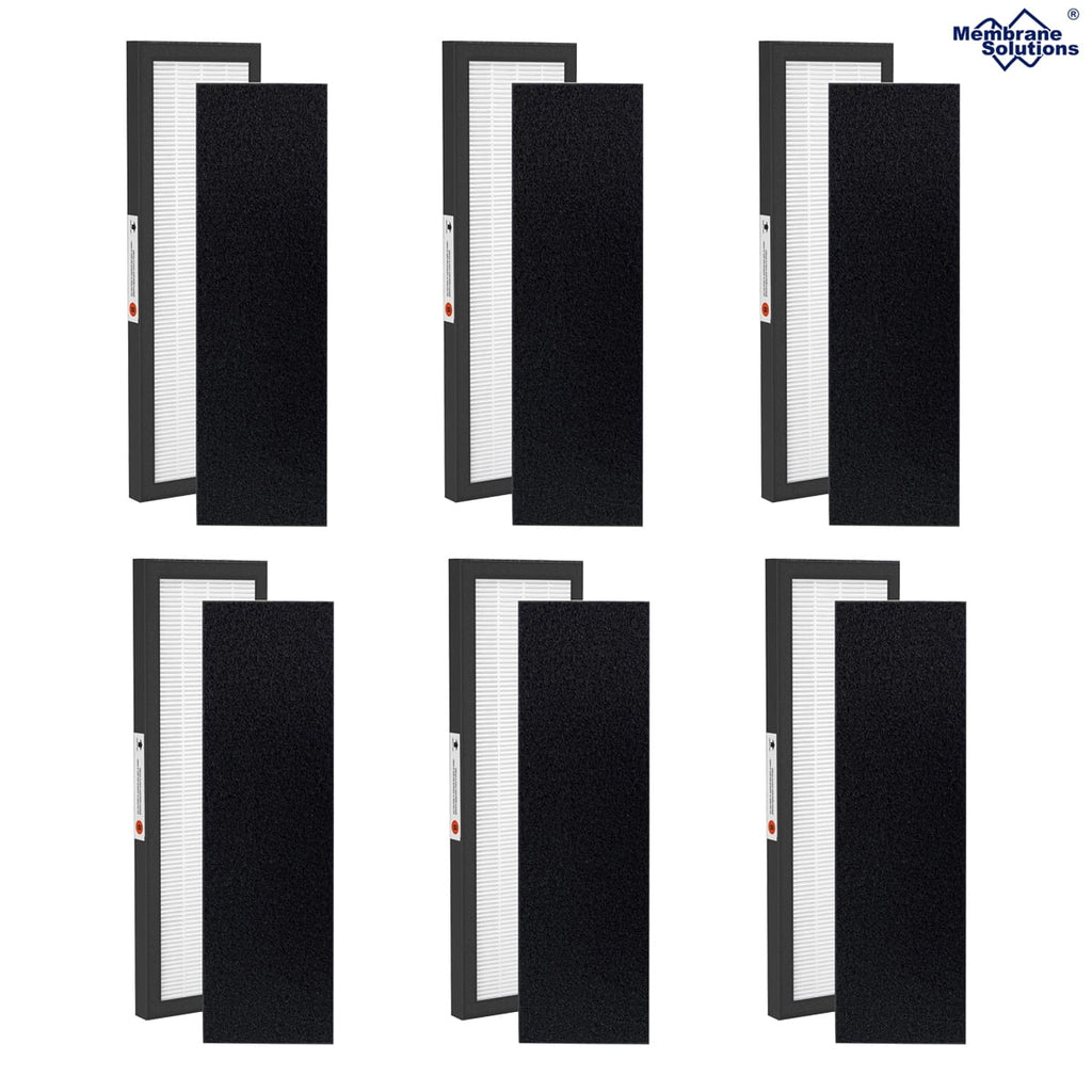 SimPure Filter B For GermGuardian Germ Guardian HEPA FLT4825 FLT-4800 FLT 4800, 6 Pack