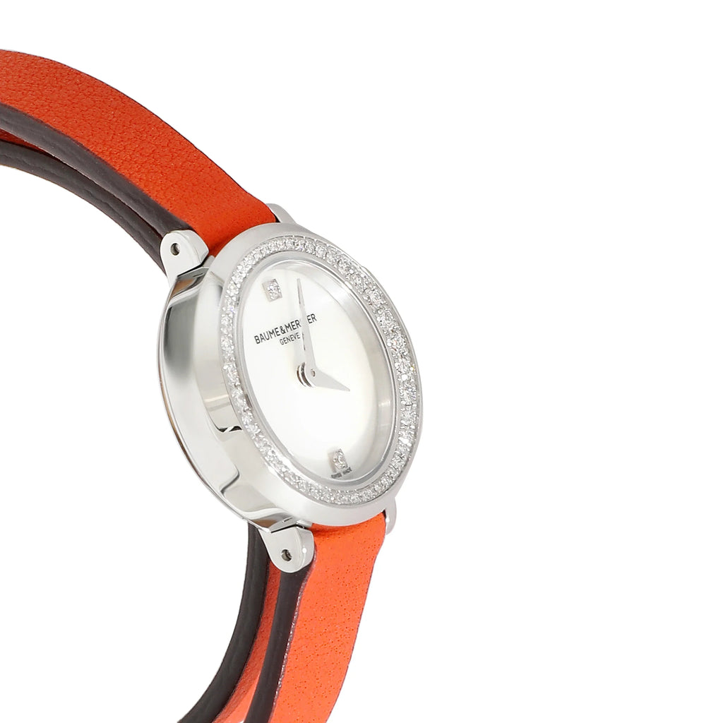 Baume & Mercier Promesse MOA10290 Women's Watch in  Stainless Steel Pre-Owned