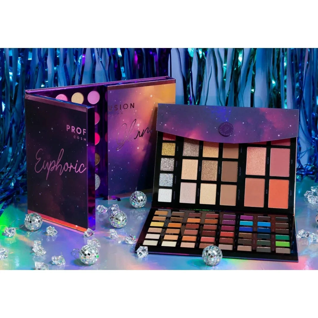 Profusion Cosmetics Euphoric Glam Colors| Glamourland 72pc Portfolio