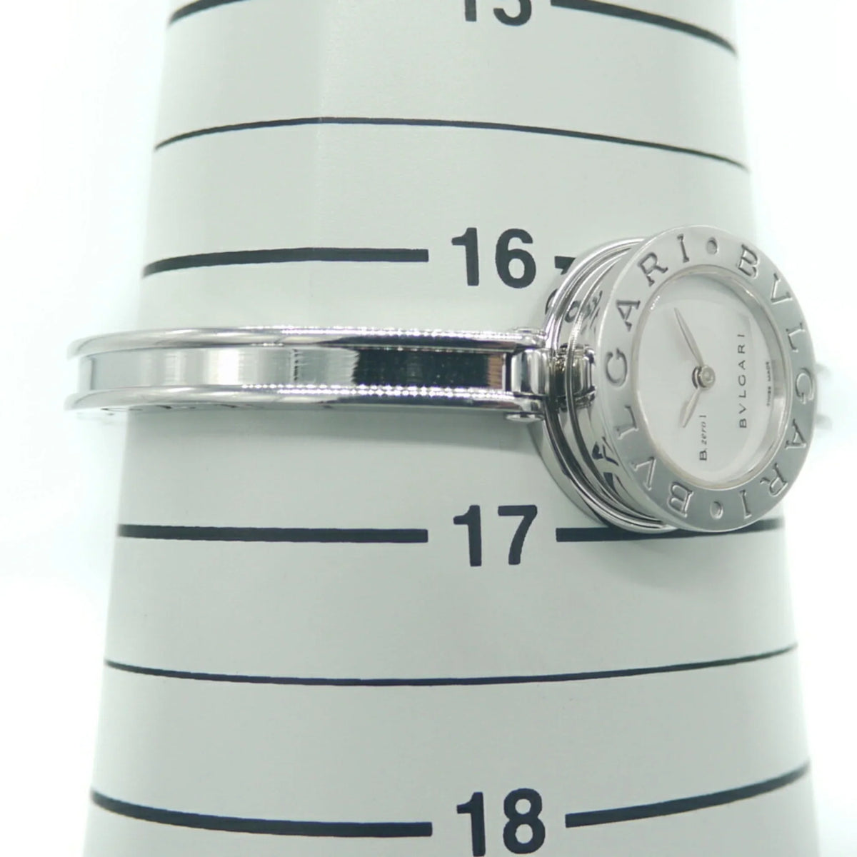 Pre-Owned BVLGARI B-zero1 Quartz Ladies Watch Heart Dial BZ22S Y03007 (Good)