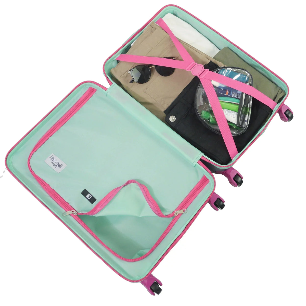 DISNEYFul PRINCESS GIRL POWER KIDS 21" SPINNER LUGGAGE