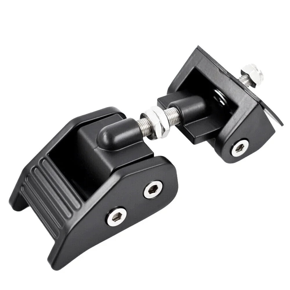 JLLOM Durable Black Front Hood Latch Lock Catch for Jeep Wrangler JK 07-18 - Enhanced Vehicle Security