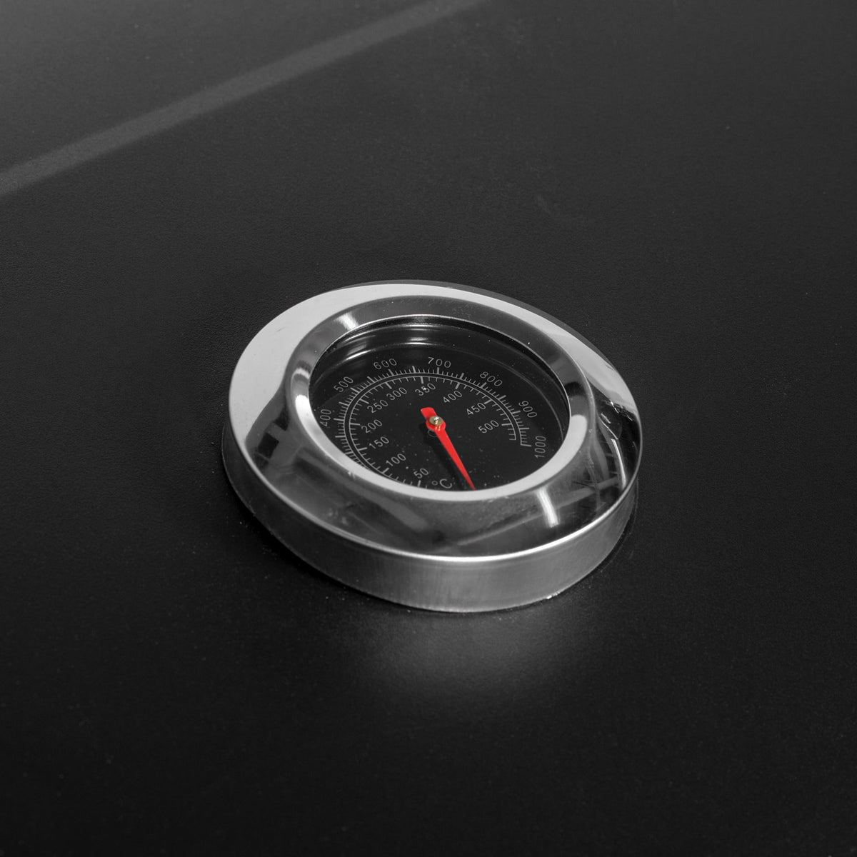 Homiyad Charcoal BBQ Grill, Outdoor Portable Cooker for Camping Or Backyard Picnic with Side Table, Bottom Storage Shelf, Wheels and Handle, Black