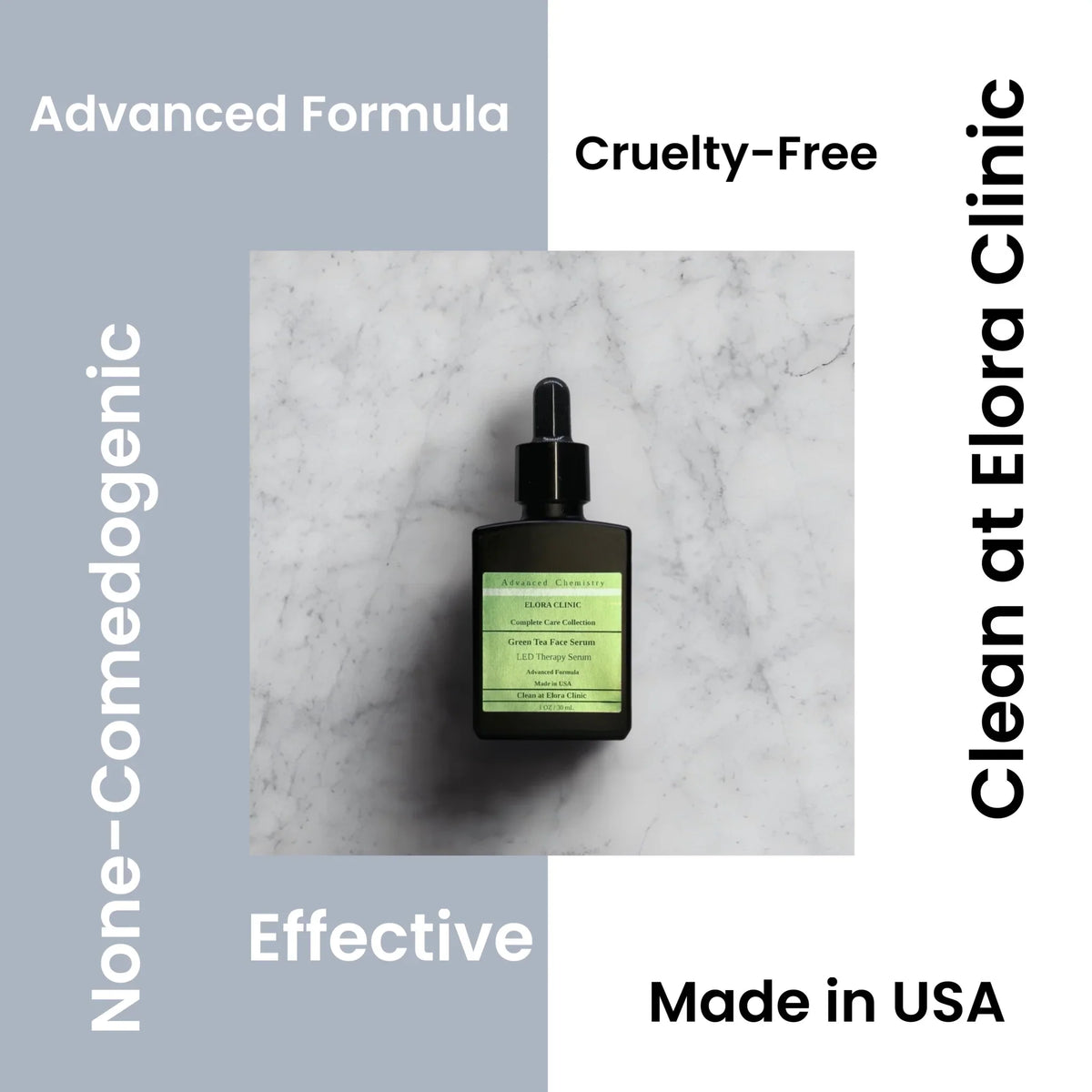 Elora Clinic Red Light Therapy Serum - Green Tea Serum Green Tea Serum for LED Therapy - Potent Antioxidant & Rejuvenating