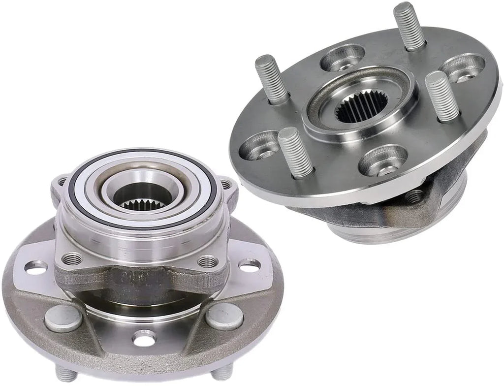 Afa Motors Front Wheel Bearing Hub Assembly with 4 Lug appropriate with Acura Cl,Honda Accord 2.2L Only Wheel Bearing 950-003 Pair