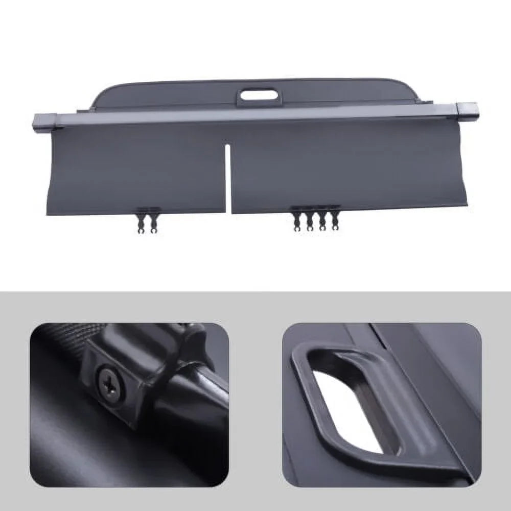 Retractable Cargo protector For 2019-2021 Jeep Cherokee Trunk Tonneau Security Shade