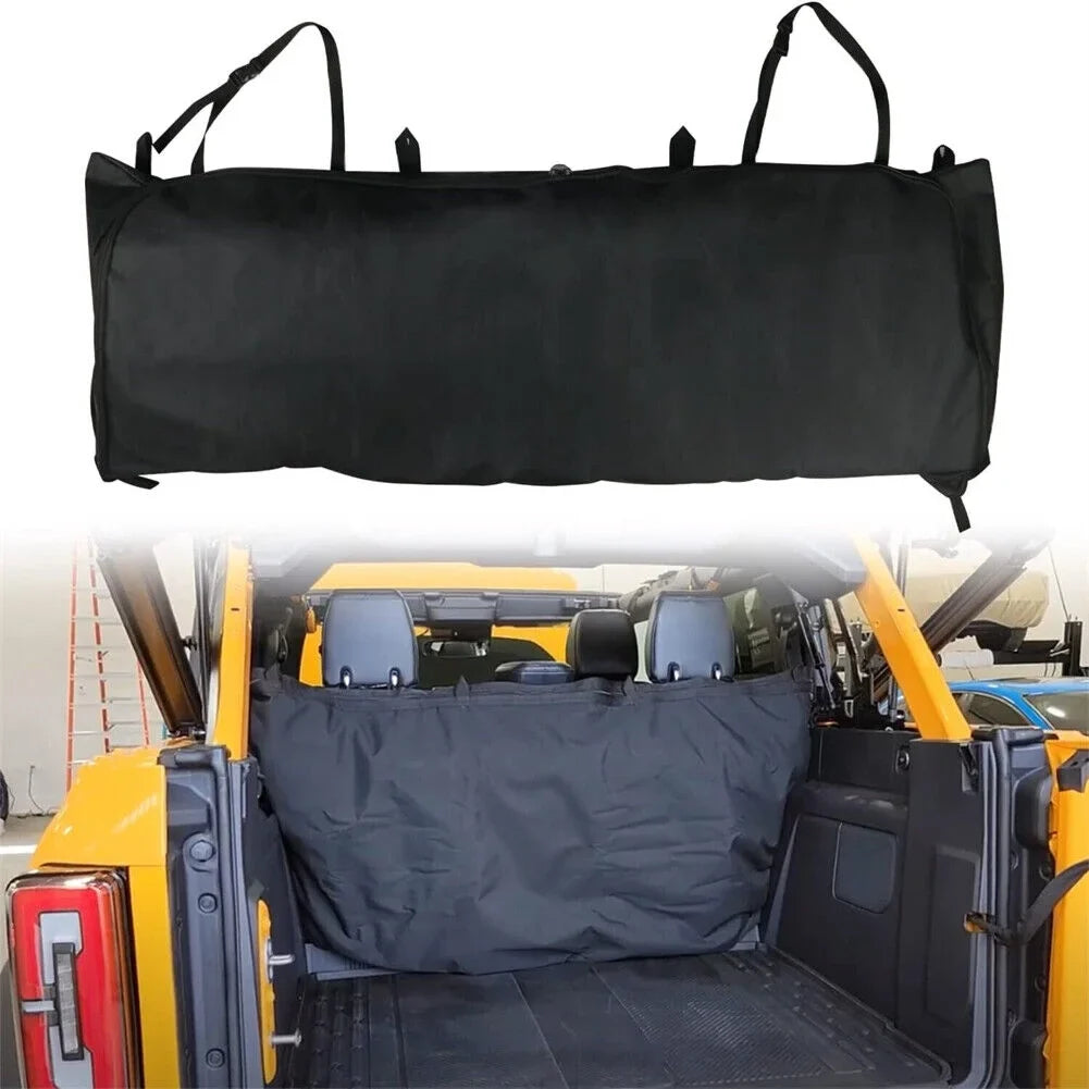 For  Bronco Accessories Window Storage Bag 1680D Soft Top 2021-2023 4 Doors