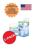 ZUMA Brand , liquid and Ice Filter , Model # OPFG-RF300 , appropriate with GE® MWF - 1525 - Made in U.S.A.