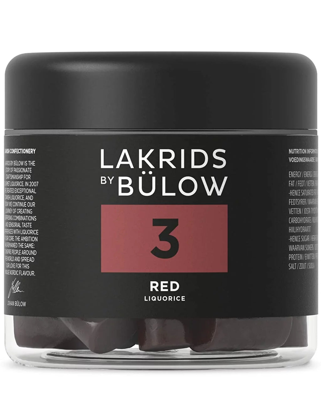 3  Red Licorice  5.29 OZ  Vegan Gourmet Licorice From Denmark  Gluten & Without Gelatine