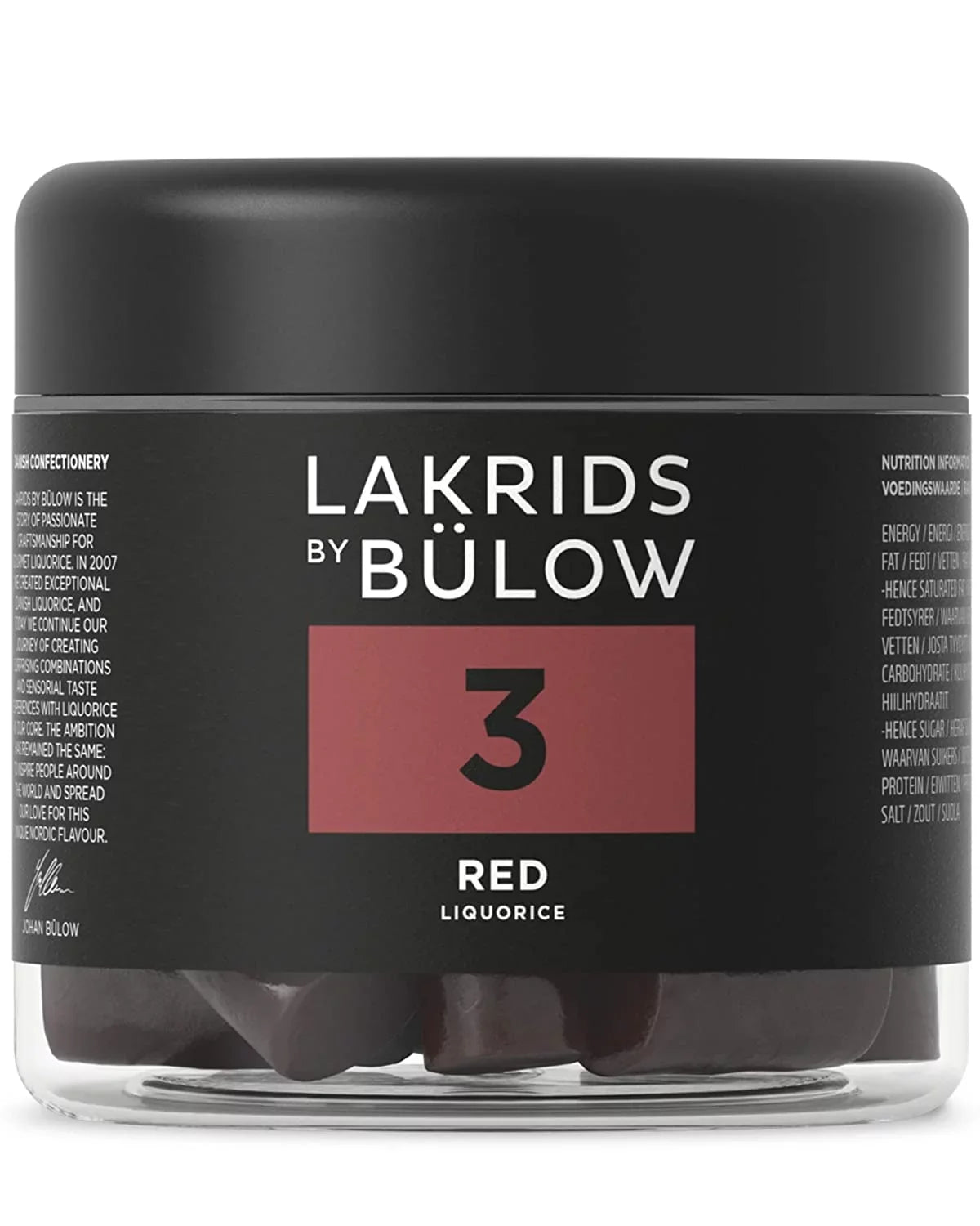 3  Red Licorice  5.29 OZ  Vegan Gourmet Licorice From Denmark  Gluten & Without Gelatine