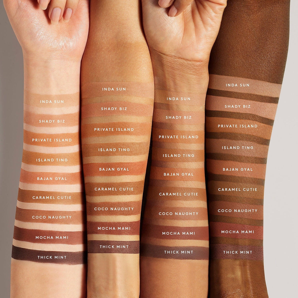 Fenty Beauty by Rihanna Sun Stalk'r Instant Warmth Bronzer - Thick Mint - deep skin tones, neutral undertones