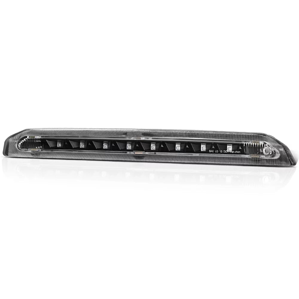 For 2013 to 2018  Escape Rear LED 3rd Third Brake Light Tail Stop Lamp Black Housing Smoked Lens 14 15 16 17