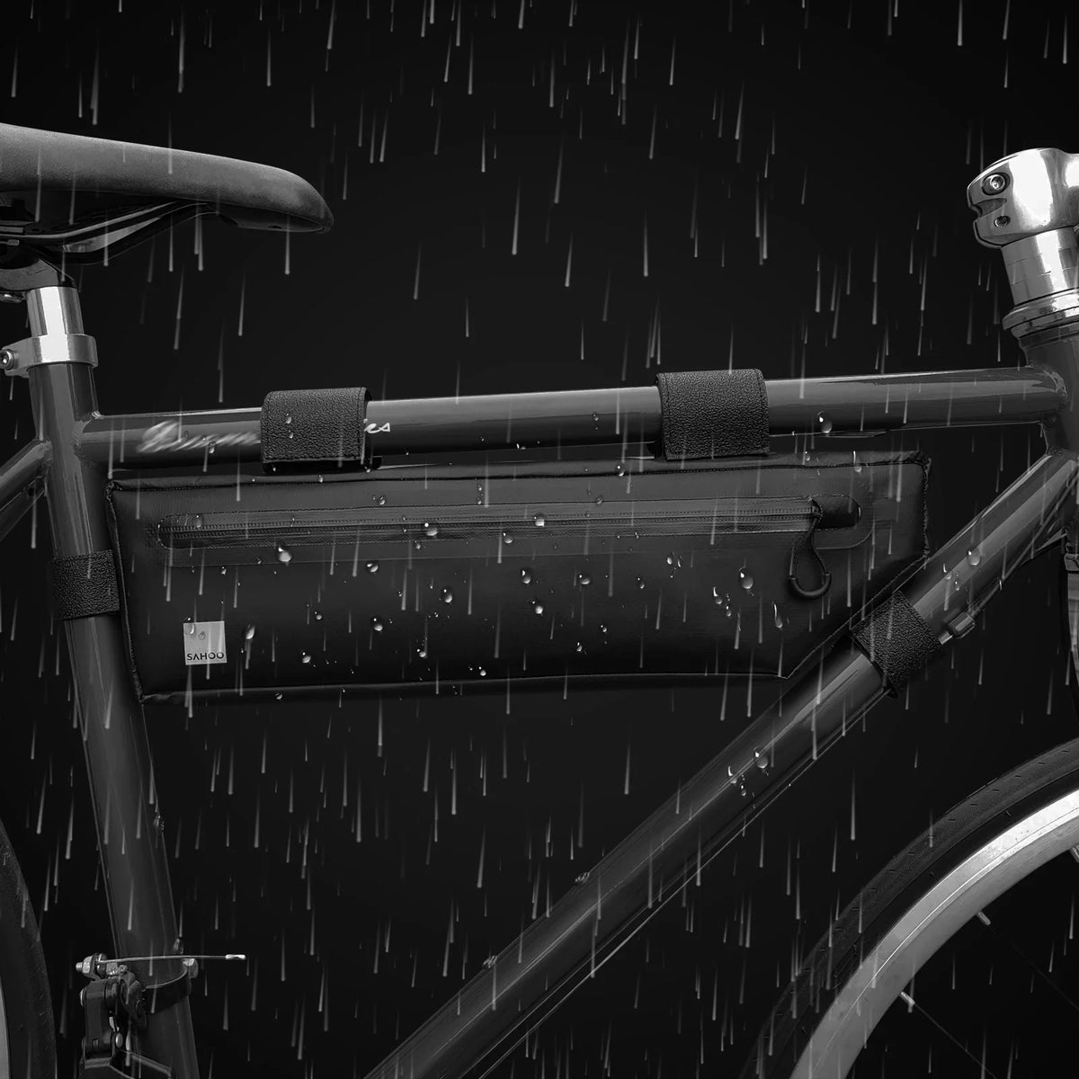SAHOO Bike Pack,Mtb Road Bike Tube Frame Mtb Bike Frame Huiop Road Bike Pouch Under Tube Frame Bike Under Tube Eryue Buzhi