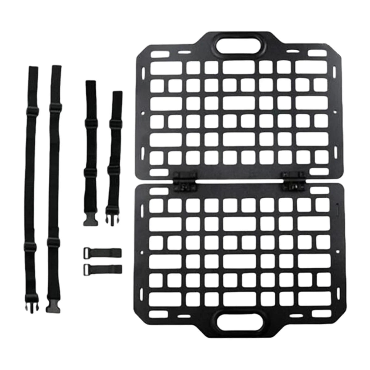 BAOSITY Auto Seat Back Organizer Modular Storage Molle Panel Car Seatback Hanging Plate Auto Seat Panel for Automotive Truck Parts