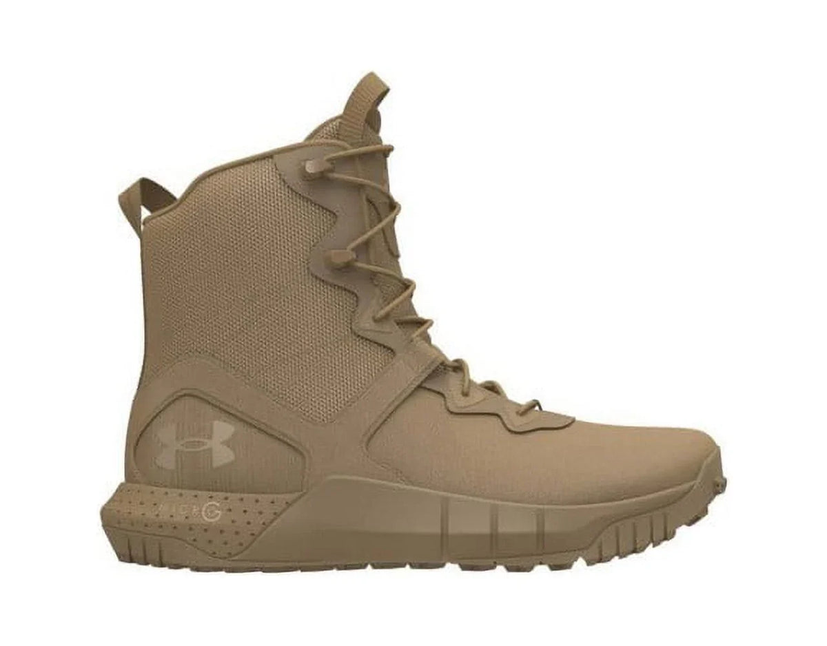 Under Armour Men's Micro G Valsetz Lthr Military and Tactical Boot, Coyote (200)/Coyote, 11 M US