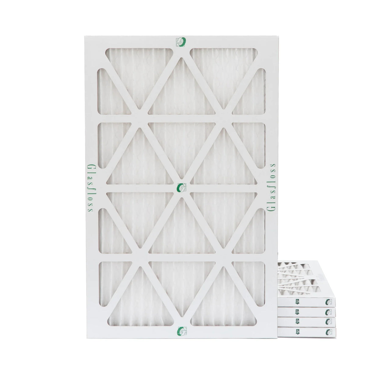 ( Quantity 5 ) Exact Size: 11-1/2 x 19-1/2 x 7/8. 12x20x1 MERV 10 Pleated HVAC Air Filters by Glasfloss