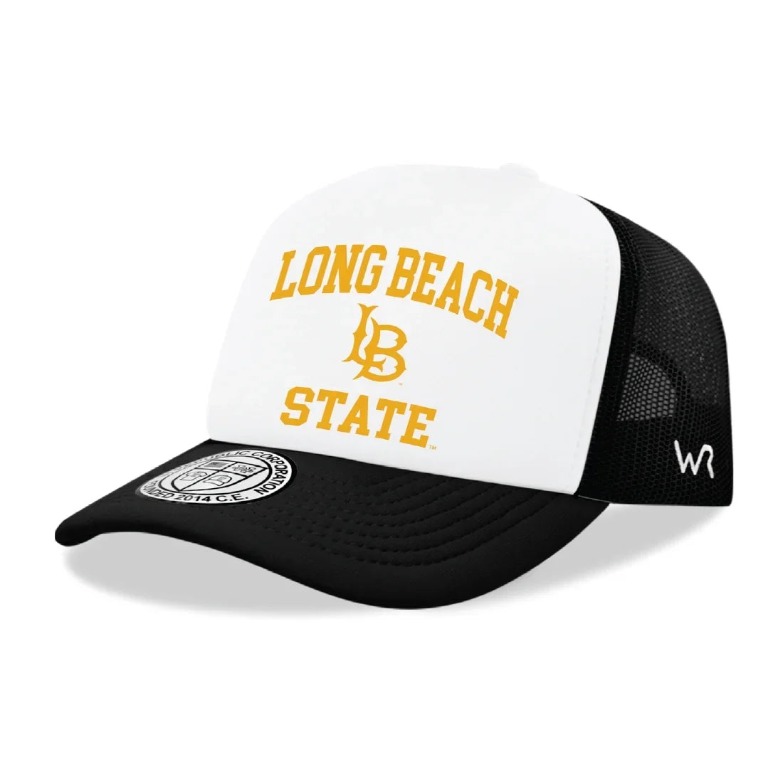 CSULB California State University Long Beach Seal Hat - White