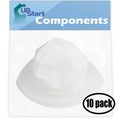 10-Pack EVF100 Filter Replacement for Black & Decker BDH9600CHV Vacuum Cleaner - matching with Black & Decker 90590689 Filter