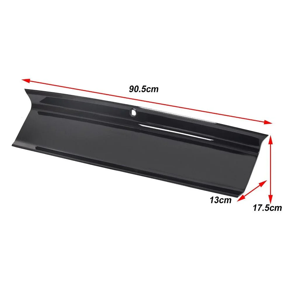Teledu Rear Glossy Black Trunk Panel Decklid Trim protector For 2015-2020  Mustang GT
