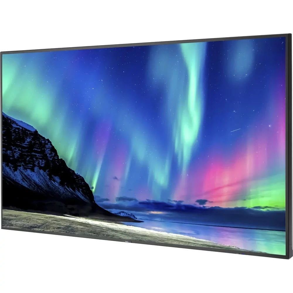 NEC C751Q 75"-Class 4K UHD Commercial IPS LED Display, Black