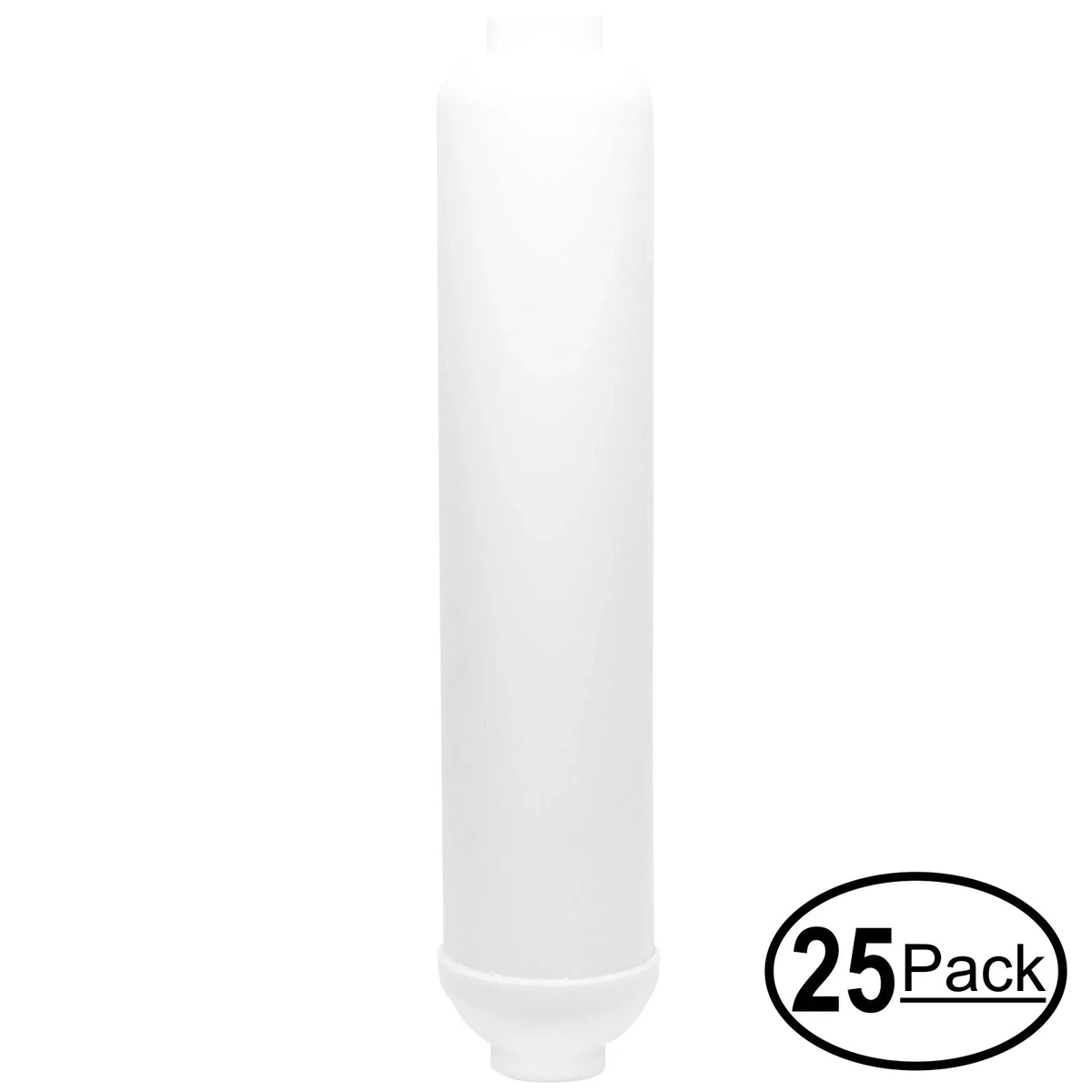 25-Pack Replacement for Expres aqua ROUV10DCG Inline Filter Cartridge - Universal 10-inch Cartridge for Express moisture 6 Stage UV Reverse Osmosis Filtration System - Denali Pure Brand