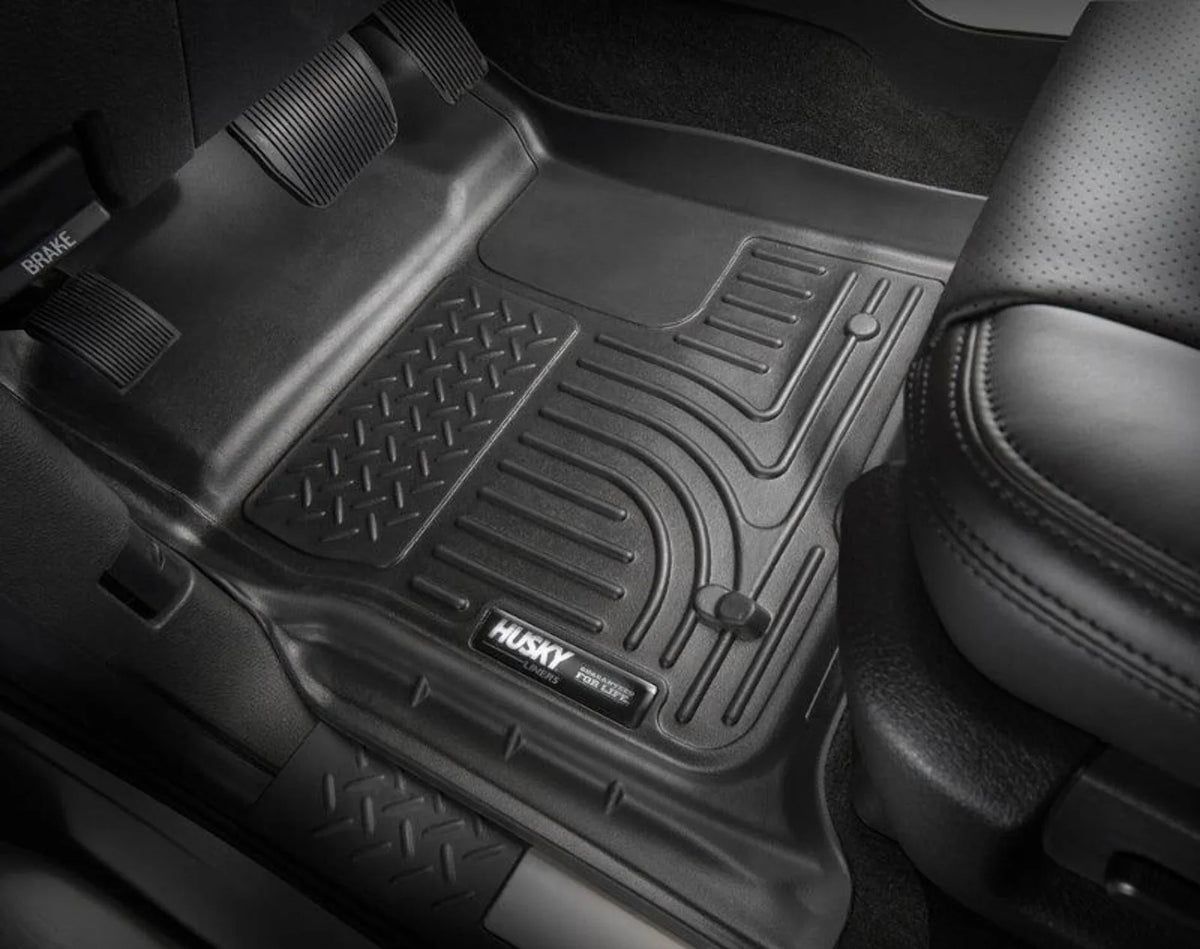Husky by RealTruck Weatherbeater Series Trunk Liner Black suitable with 08-12 Honda Accord 4 Door