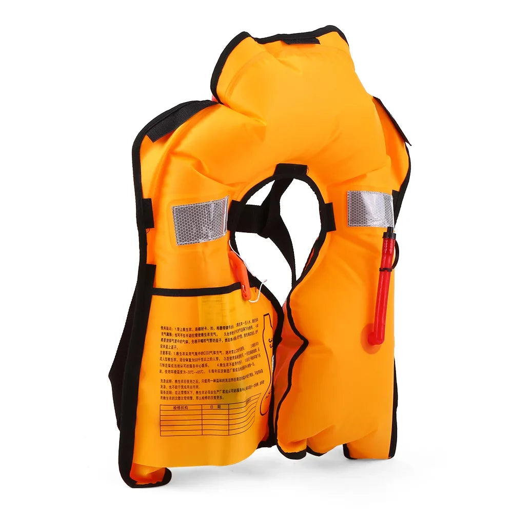 Mixfeer Auto Inflatable Adults Adult Safety Float Suit for liquid Kayaking Fishing Surfing Canoeing Survival Jacket