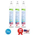 ZUMA Brand , aqua Filters , Model # ZWFZ1-RF750 , suitable with Subzero® BI36UIDSPHRH - 3 Pack - Made in U.S.A.