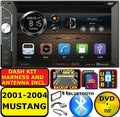 2001-2004  MUSTANG CD/DVD USB/SD BLUETOOTH TOUCHSCREEN CAR RADIO STEREO PKG